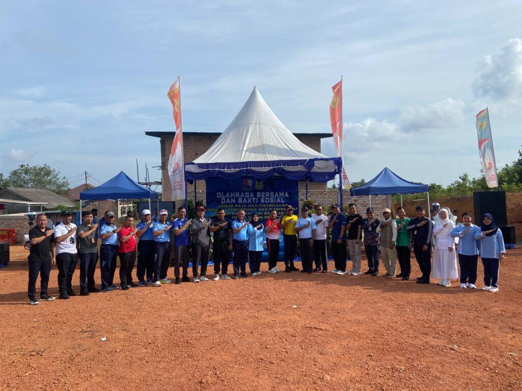 Dokumentasi Kegiatan Olahraga Bersama Lanud RHF