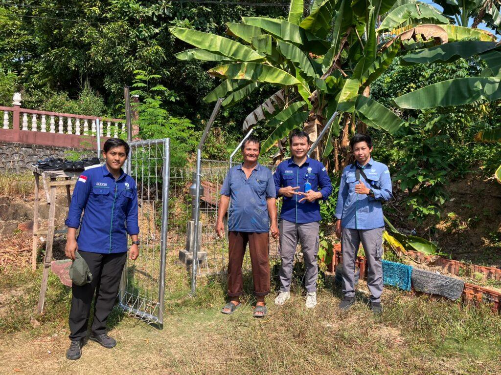 Dokumentasi Kegiatan Inspeksi Pos Hujan di Pulau Bintan