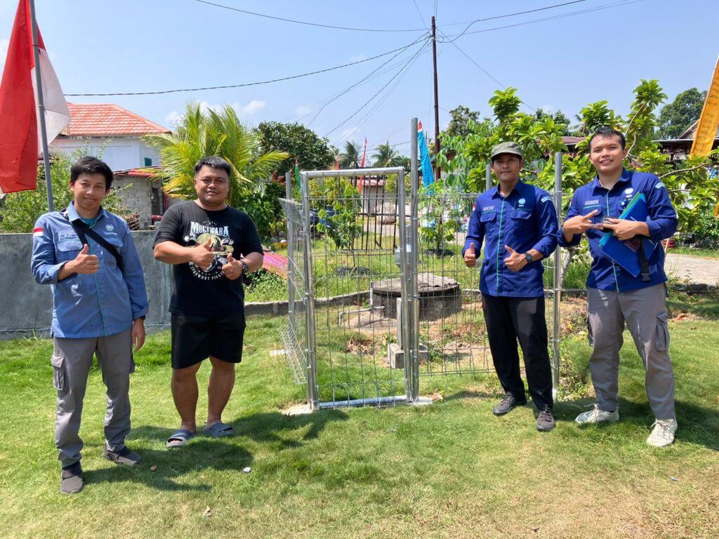 Dokumentasi Kegiatan Inspeksi Pos Hujan di Pulau Bintan