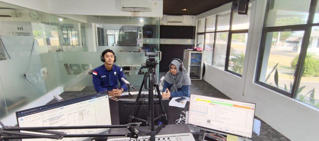 Dokumentasi Kegiatan Antisipasi Dampak El Nino, Stasiun Meteorologi Raja Haji Fisabilillah Berikan Edukasi Mitigasi Kebakaran di RRI Pro 1