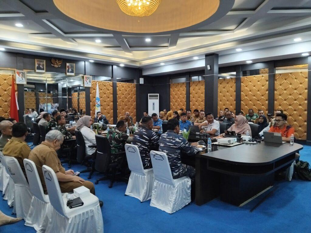 Dokumentasi Kegiatan Sinergi Lintas Sektor, Kepala Stasiun Meteorologi Tanjungpinang Hadiri Rakor Karhutla dan Kekeringan Kabupaten Bintan