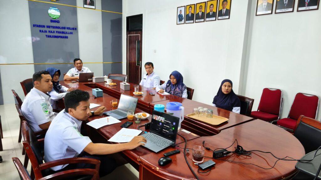 Dokumentasi Kegiatan Perkuat Akses Data Terpadu, Stasiun Meteorologi RHF Gelar Rakor Teknis Integrasi Platform SIH3
