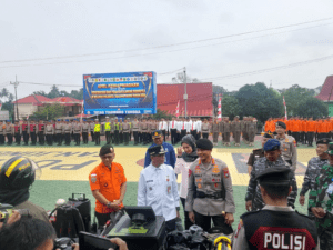 Sinergi Cegah Karhutla, BMKG Tanjungpinang Hadiri Apel Kesiapsiagaan di Polresta Tanjungpinang dan Polres Bintan
